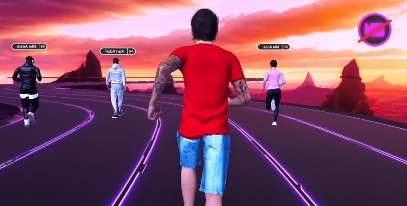Virtual Multiplayer Track